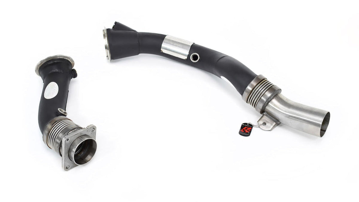 QuickSilver Primary Catalyst Delete Pipes - BMW M4 and M3 (F82-F83) (2014 on) EX-DEMO
