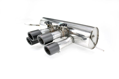 QuickSilver Sport Exhaust with Sound Architect Inc. Carbon Diffusor Kit with OR without OPF delete pipes. - BMW M4 G82 G83 Centre Exit (2021 on)