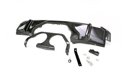 QuickSilver Sport Exhaust with Sound Architect Inc. Carbon Diffusor Kit with OR without OPF delete pipes. - BMW M4 G82 G83 Centre Exit (2021 on)