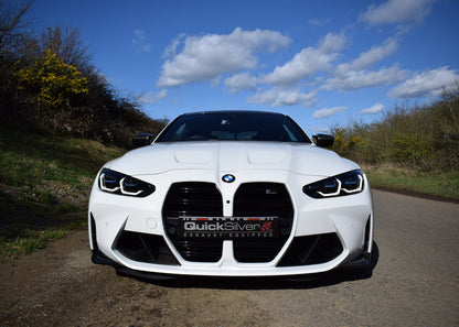 QuickSilver Secondary Catalyst Delete Pipes inc. OPF Cancellation Kit ONLY - BMW M4 G82 G83 GPF and (2021 on)