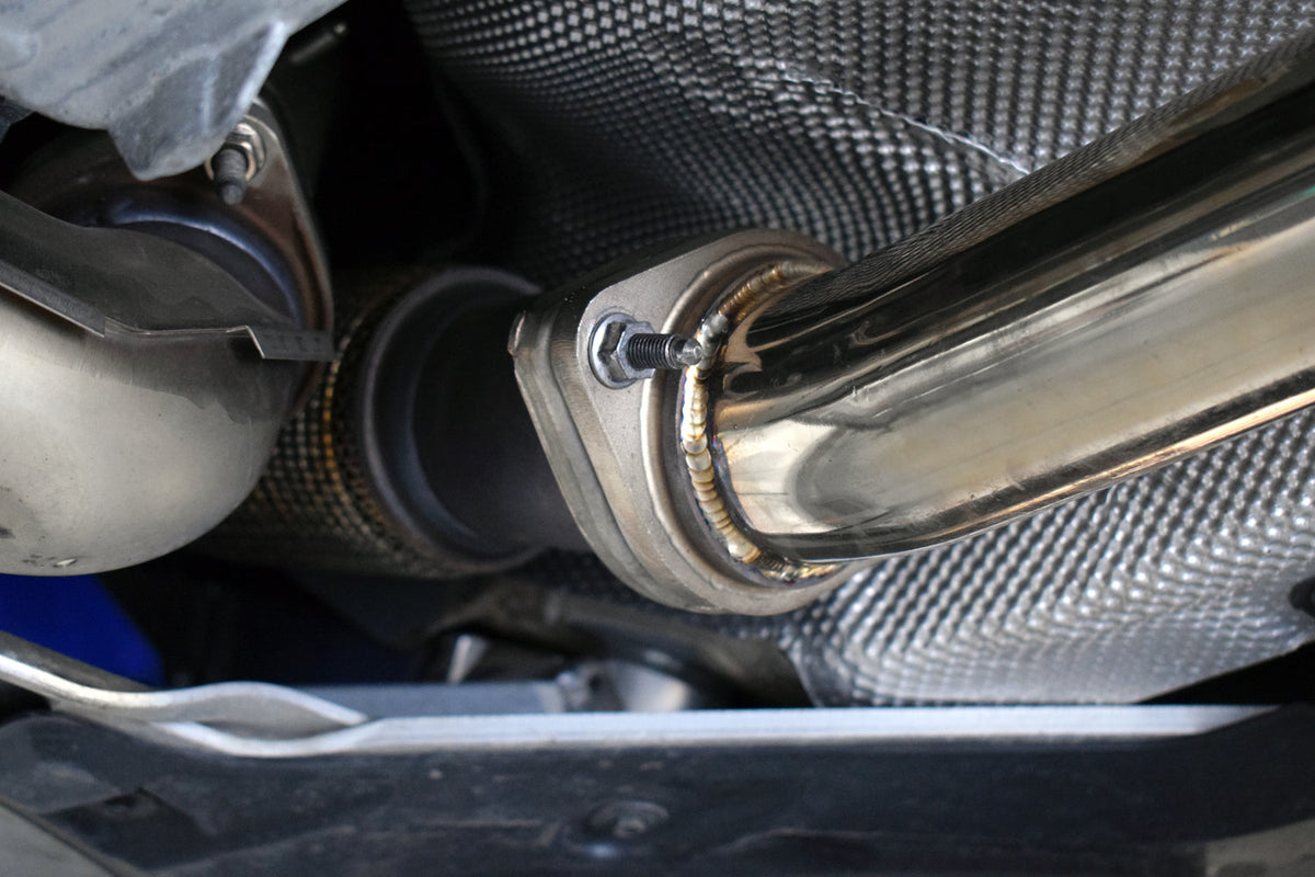 Quicksilver BMW M4 G82 G83 (2021 on) GPF and Secondary Catalyst Delete Pipes inc. OPF Cancellation Kit ONLY