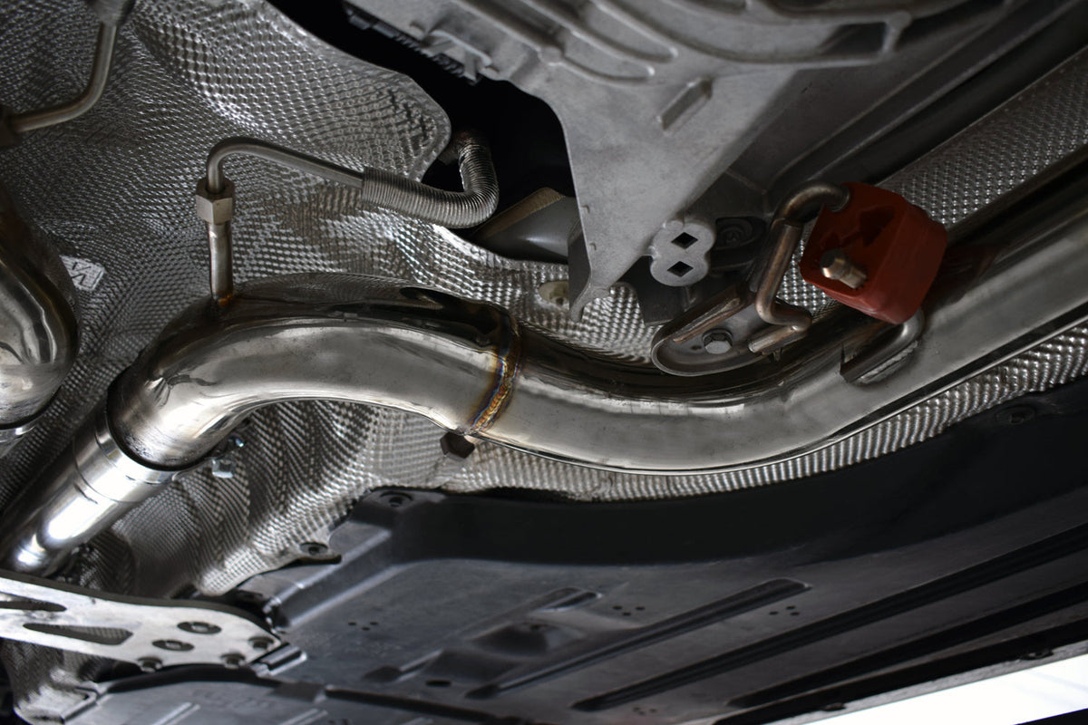 Quicksilver BMW M4 G82 G83 (2021 on) GPF and Secondary Catalyst Delete Pipes inc. OPF Cancellation Kit ONLY