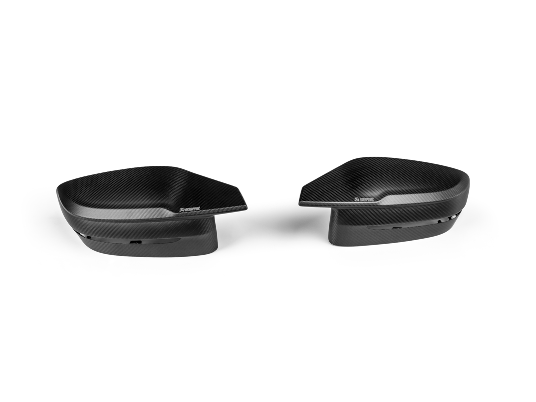 Akrapovic Carbon Fibre Mirror Cap Set - Matte for BMW M2 (G87)
