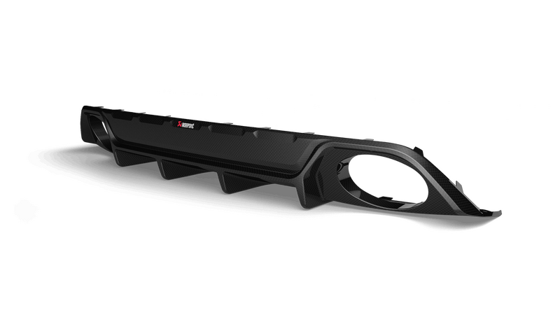 Akrapovic Rear Carbon Fibre Diffuser - Gloss for Audi 8Y RS3