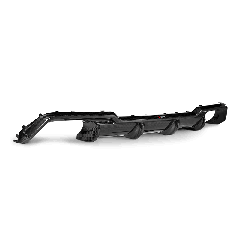 Akrapovic Rear Carbon Fibre Diffuser - Gloss for M8 (F91/F92)