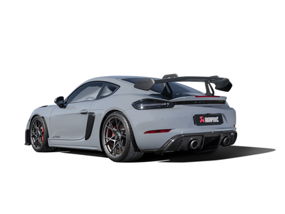 Akrapovic Rear Carbon Fibre Diffuser for Porsche 718 Cayman GT4 RS