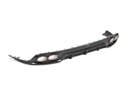 Akrapovic Rear Carbon Fibre Diffuser for Porsche 991.2 Turbo / Turbo S
