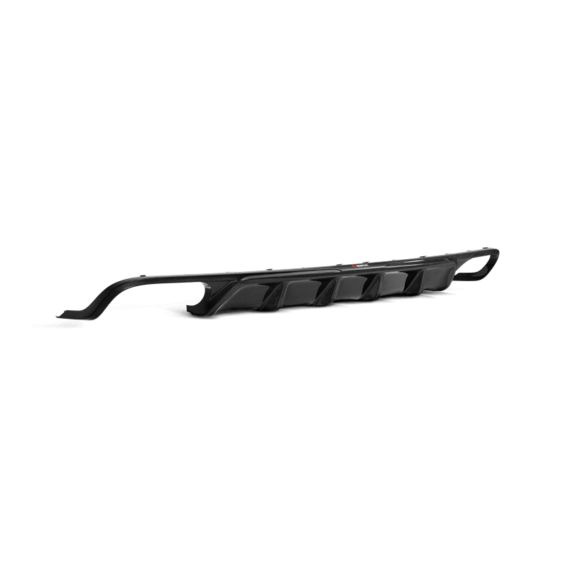 Akrapovic Rear Carbon Fibre Diffuser - Gloss for Porsche Macan GTS