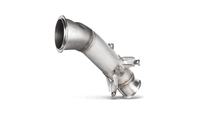 Akrapovic Downpipe w/o Cat (SS) for BMW F87 M2