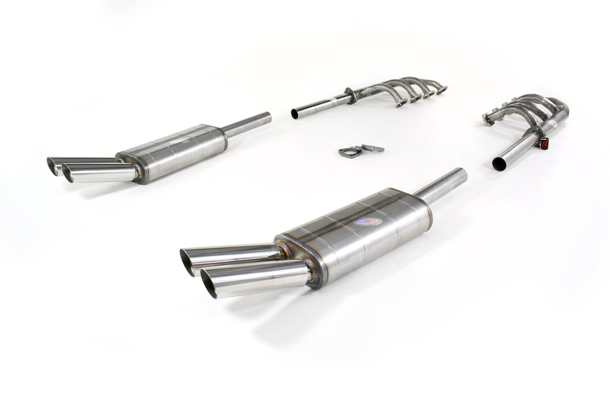 QuickSilver Stainless Steel Manifolds - De Tomaso Mangusta (1967-1971)