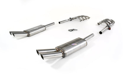 QuickSilver Stainless Steel Manifolds - De Tomaso Mangusta (1967-1971)