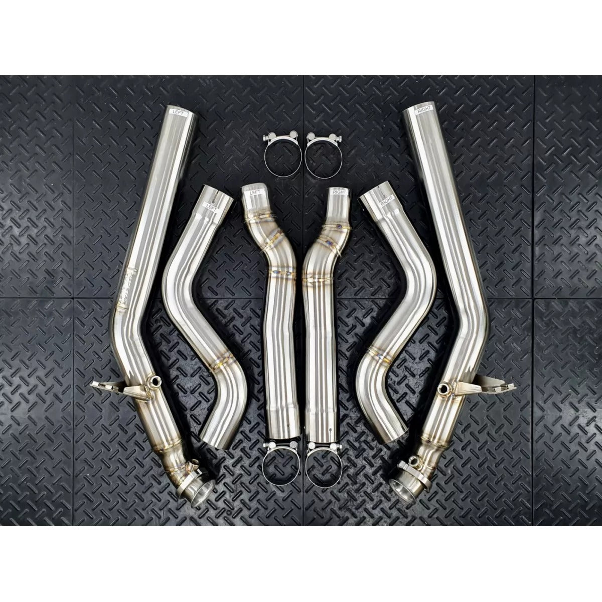 Redstar Mercedes CLS500 CLS550/E500 E550 Downpipes