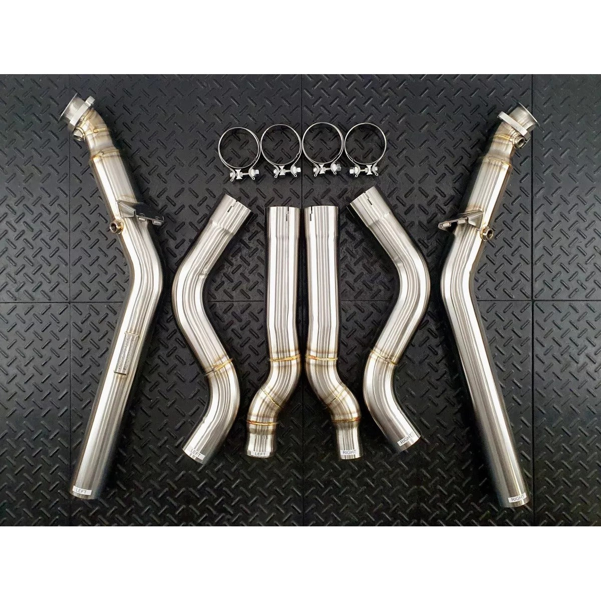Redstar Mercedes CLS500 CLS550/E500 E550 Downpipes