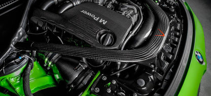 Eventuri BMW F8X M3/M4 V2 Full Black Carbon Intake with Sealed Carbon ducts