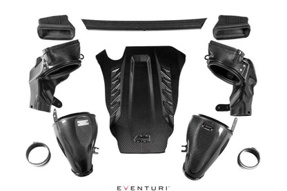 Eventuri BMW F95 X5M/X6M, G09 XM, X5 M60i Carbon Intake System - Gloss Finish