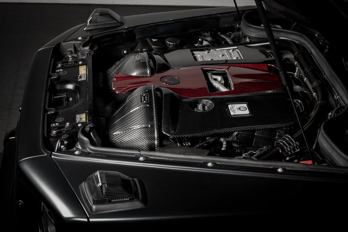 Eventuri Mercedes M177 4.0L G63 AMG Gloss Carbon Intake