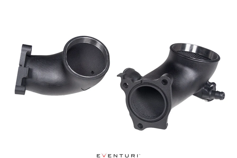 Eventuri VAG 4.0 V8 Twin-Turbo Upgraded Turbo Inlet Pair - TTE1020 - Internal diameter 60mm