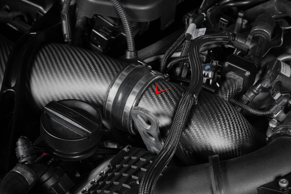 Eventuri BMW G90, G99 M5 Carbon Turbo Inlets - Matte Finish