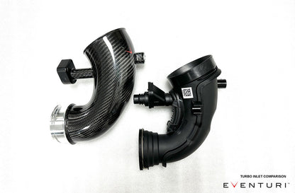 Eventuri BMW G90, G99 M5 Carbon Turbo Inlets - Matte Finish