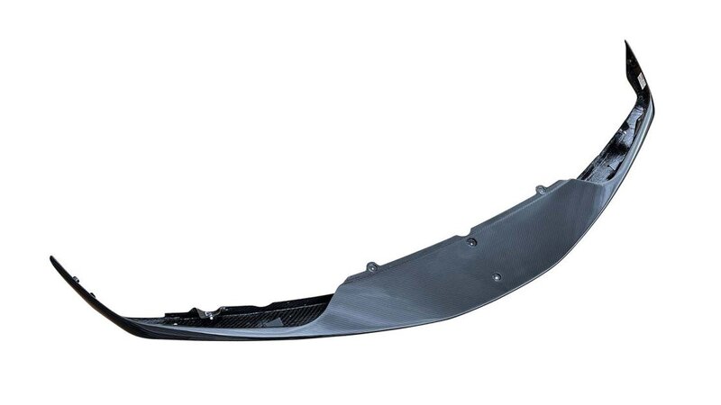 Ferrari SF90 Stradale/Spider | Frontspoiler Lip - Visible Carbon