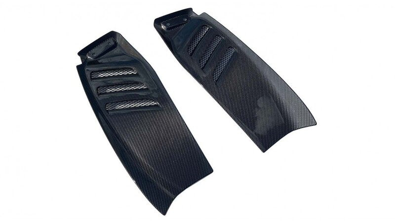 Ferrari F8 Spider | Cover Engine Air-Vent - Visible Carbon