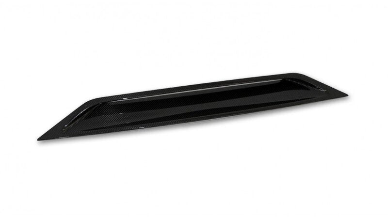 Ferrari 488 Spider/GTB | Rear Air-Outlet Center Position - Visible Ferrari Carbon