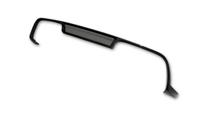 Ferrari 488 Spider/GTB | Add-On Part For Diffusor - Visible Carbon