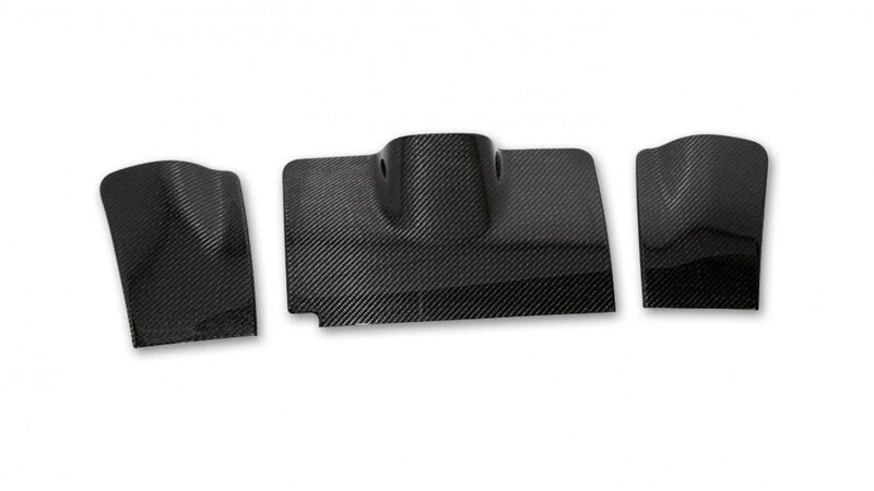 Ferrari 488 Spider/GTB | Cover For Rear Diffusor Air-Opening (3 Parts) - Visible Carbon