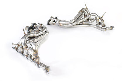 QuickSilver Stainless Steel Manifolds - Ferrari 365 GTB 4 Daytona S2 (1970-1973)