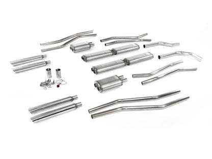 QuickSilver Stainless Steel Exhaust - Ferrari 250 GT California LWB, SWB (1958-1963)