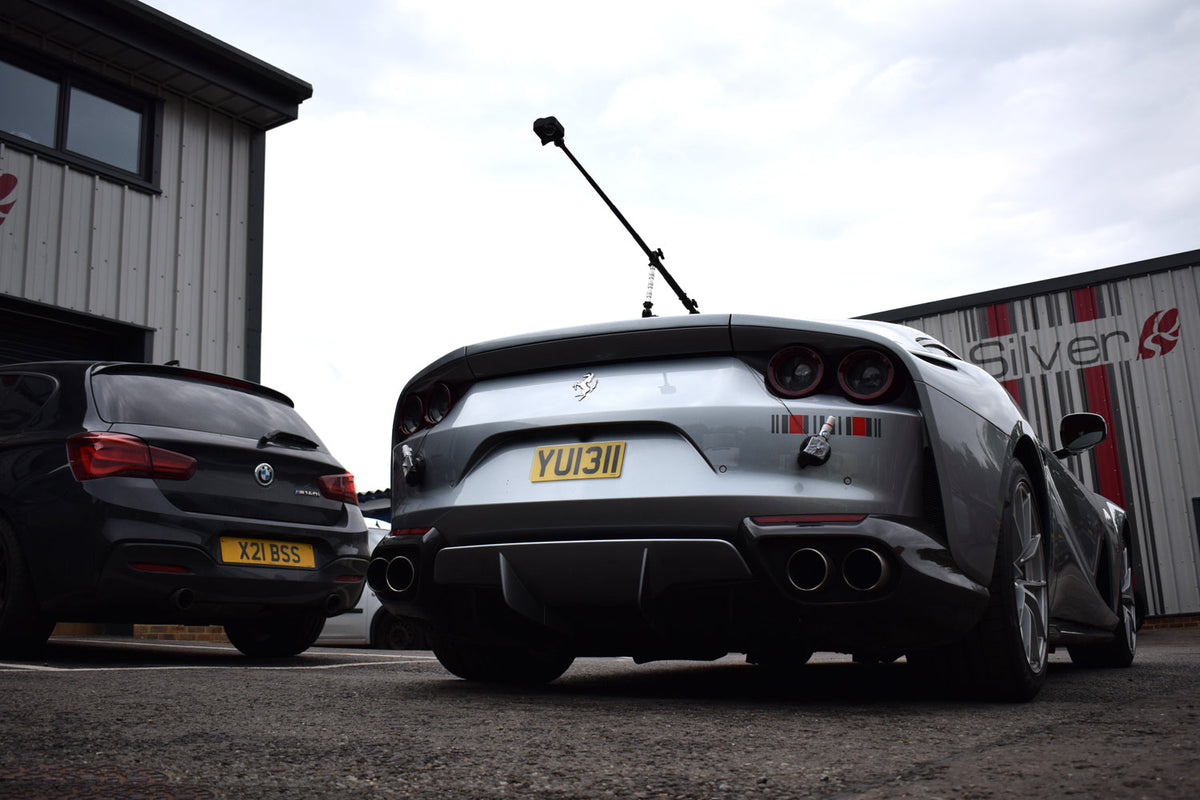 QuickSilver Titanium Sport Exhaust System with Sound Architect - Ferrari 812 SuperFast and 812 GTS (2017 on)