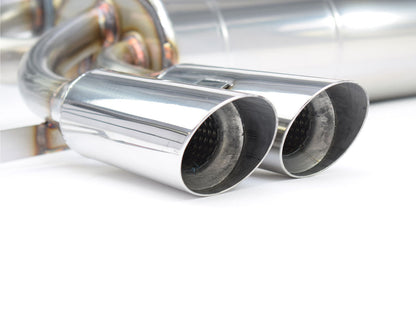 QuickSilver Stainless Steel Exhaust - Ferrari 308 inj. USA-Spec (1981-1982)