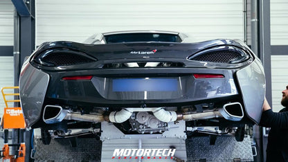 QuickSilver Sport Exhaust - McLaren 570S Ceramic Coated (2015 on)