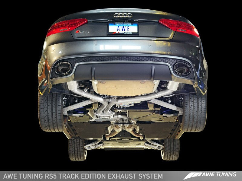 AWE Audi B8 4.2L Resonated Downpipes for RS5