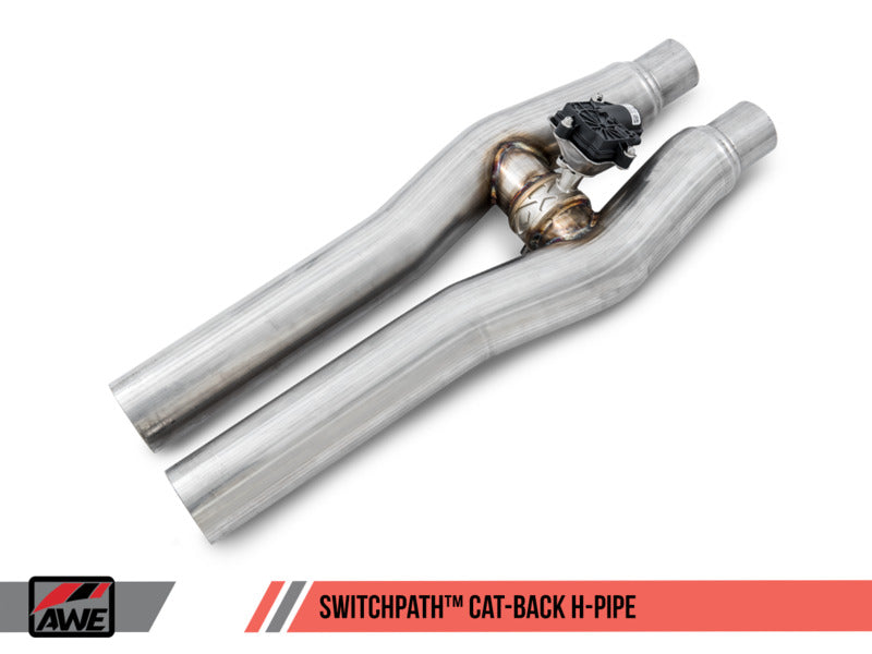 AWE S550 Mustang GT Cat-back Exhaust - Touring Edition (Chrome Silver Tips)