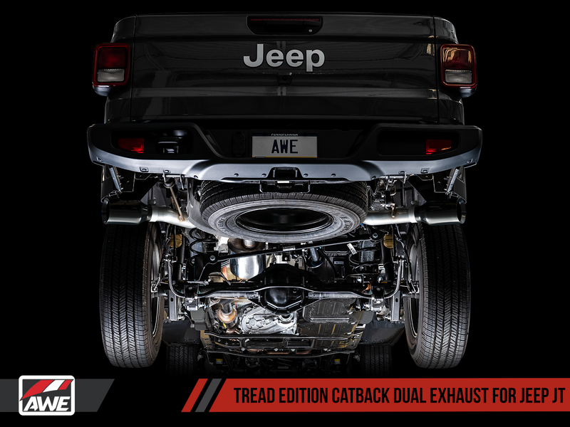AWE 20-21 Jeep Gladiator JT 3.6L Trail Edition Cat-Back Exhaust
