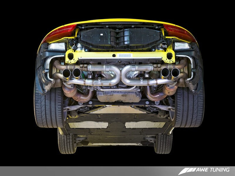 AWE Porsche 991 SwitchPath Exhaust for Non-PSE Cars (No tips)
