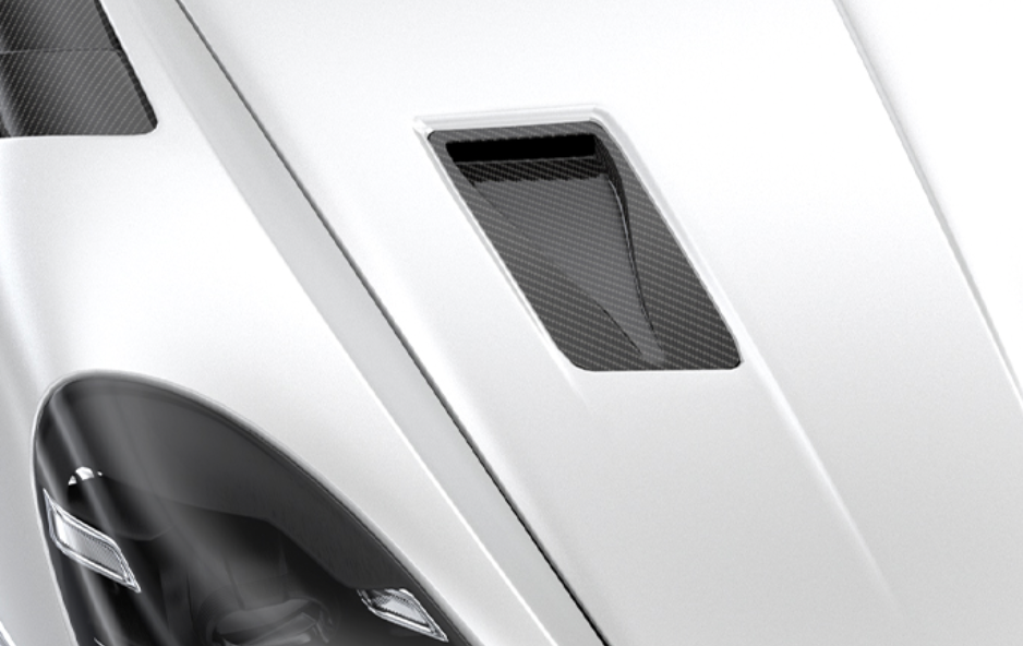 1016 Industries Porsche GT4RS Hood Vents (Carbon Fibre)