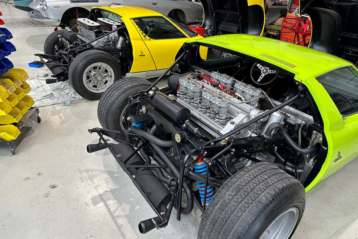 Quicksilver Lamborghini Miura P400 inc. S, SV Stainless Steel Exhaust (1966-72)