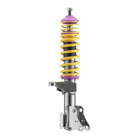 KW Coilover Kit V1 for 09/1990-12/1996 Audi Coupe (89, 8B) [10210014]
