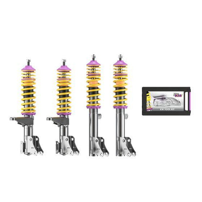 KW Coilover Kit V1 for 09/1990-12/1996 Audi Coupe (89, 8B) [10210014]