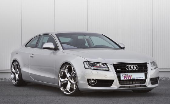 KW Coilover Kit V1 for 04/2009+ Audi A5 Convertible (8F7) (1.8 TFSI, 1.8 TFSI quattro, 2.0 TDI +5 more)