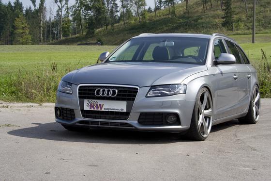 KW Coilover Kit V1 for 04/2008-09/2015 Audi A4 Avant (8K5, B8) (2.0 TDI quattro, 2.0 TFSI quattro, 1.8 TFSI +3 more)