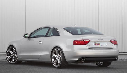 KW Coilover Kit V1 for 04/2009+ Audi A5 Convertible (8F7) w/ Deactivation For Electronic Dampers (1.8 TFSI, 1.8 TFSI quattro, 2.0 TDI +5 more)