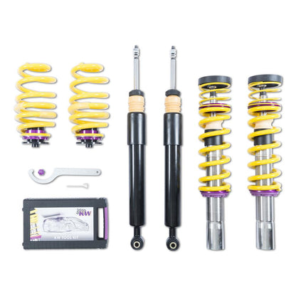 KW Coilover Kit V1 for 10/2015+ Audi A4 (8W2, 8WC, B9) (1.4 TFSI, 2.0 TDI, 2.0 TFSI +13 more) [102100AV]
