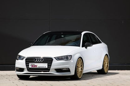 KW Coilover Kit V1 for 05/2012+ Audi A3 (8V1 for, 8VK) w/ Deactivation For Electronic Dampers [102100BG]