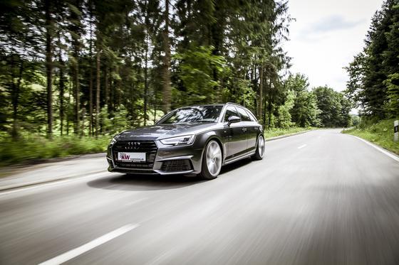 KW Coilover Kit V1 for 10/2015+ Audi A4 (8W2, 8WC, B9) (2.0 TDI quattro, 2.0 TFSI Mild Hybrid quattro, 2.0 TFSI quattro +19 more) [102100BL]