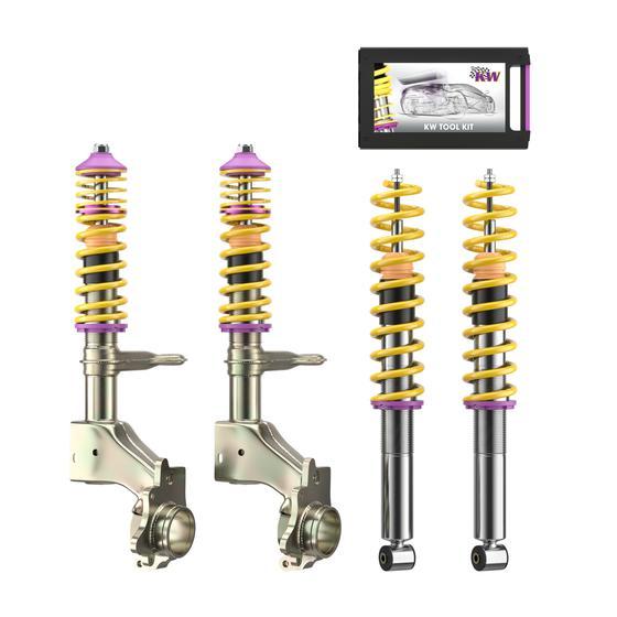 KW Coilover Kit V1 for Audi 80 (81, 85, B2) (FA Struts In Exchange) (1.3, 1.6, 1.6D +13 more)