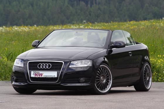 KW Coilover Kit V1 for 04/2008+ Audi A3 Convertible (8P7) w/ Deactivation For Electronic Dampers (1.8 TFSI quattro, 2.0 TDI 16V quattro, 2.0 TDI quattro +8 more)