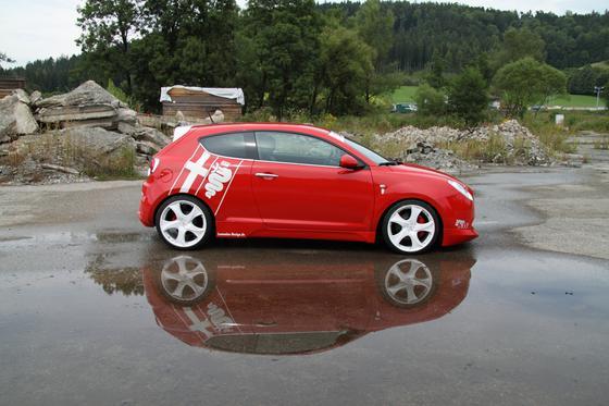 KW Coilover Kit V1 for 09/2008+ Alfa Romeo Mito (955) w/ Deactivation For Electronic Dampers [10215019]